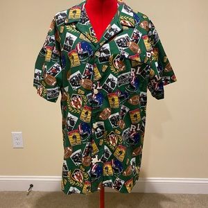 Polo Ralph Lauren Green Football Sleep Shirt